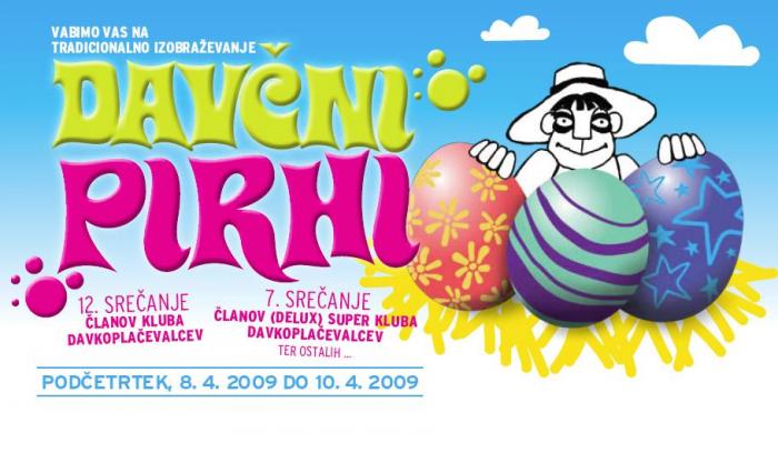 Vabimo vas na naše tradicionalno 3-dnevno izobraževanje... Skupaj smo obarvali najlepše davčne pirhe in razkrili davčna gnila jajca - da boste lahko doživeli 