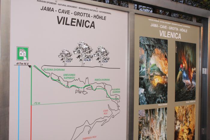 Naravni spomenik - Jama VILENICA.