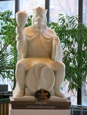 Gambrinus = kralj piva in zaščitnik laških pivovarjev.