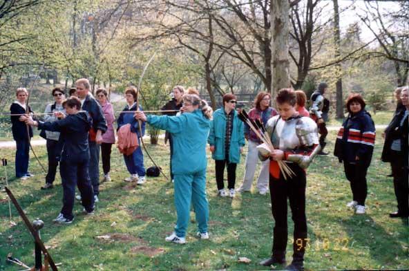 Edinstven užitek ob streljanju v premično dacarsko tarčo.
