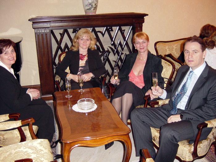 Druženje v prijetnem ambientu Grand hotela Toplice.