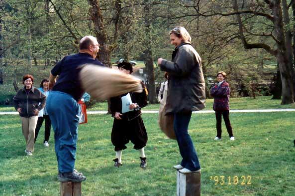 Oprostite, grajska gospa. Sem mislil, da je moja žena.