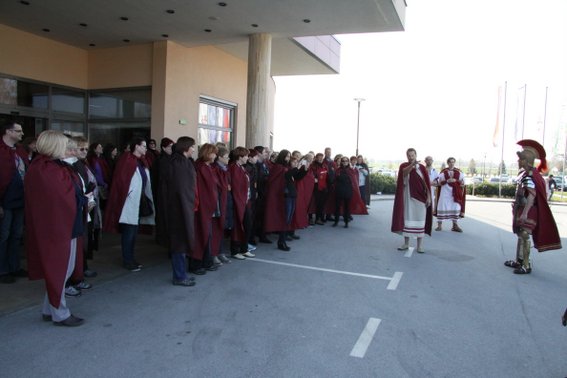 Rimske legije dobivajo navodila