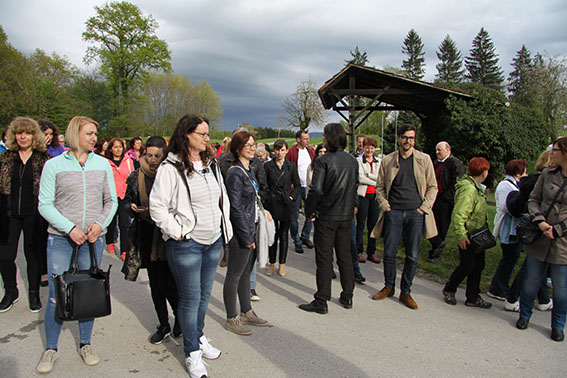 Pripravljeni na sprejem pri Grajski gospe 