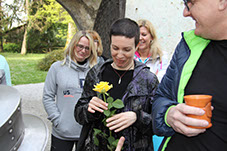 Za vsako dekle raste rožca na tem ... 