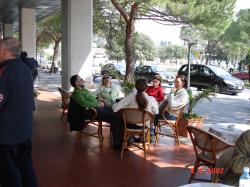 Prav prijetno se je tudi sprostiti, nasmejati, izmenjati izkušnje, ter tudi tako 